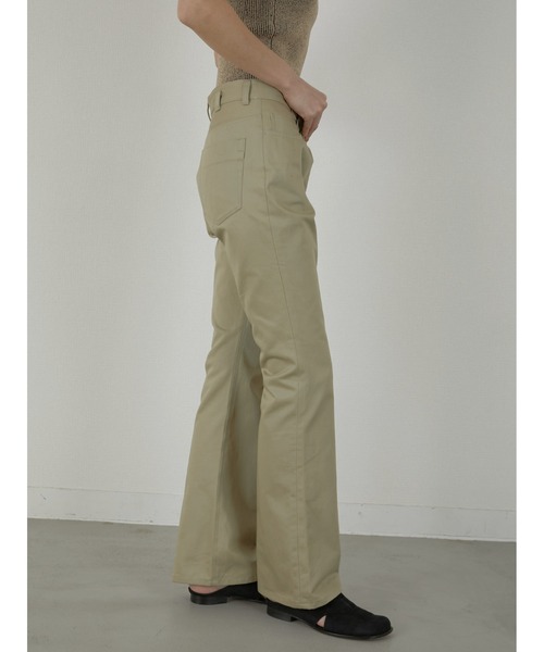 LA PEAU DE GEM ベージュ チノパン la peau de gem（ラポドゥジェム） チノパン 「LA PEAU DE GEM」chino