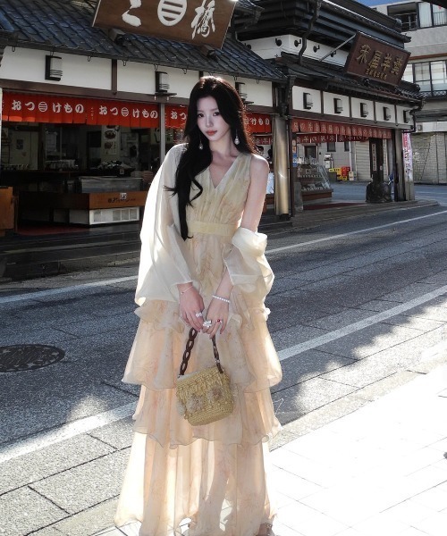 Aelina ワンピース 花柄ワンピース : ZOZOTOWN Yahoo!店 - 通販