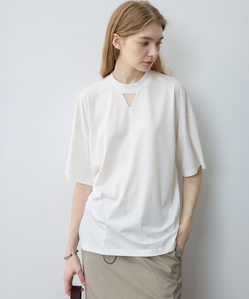 「tageechita」 半袖Tシャツ S ブラック レディース_画像2