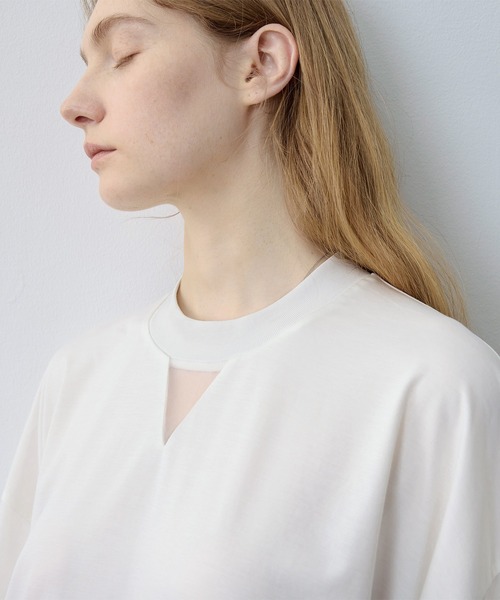 「tageechita」 半袖Tシャツ S ブラック レディース_画像3