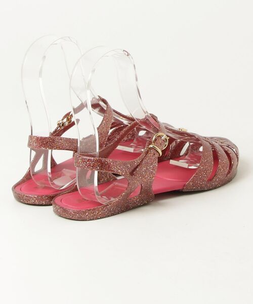 「melissa」 フラットサンダル 23.5cm ピンク レディース_画像2