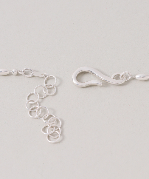 ネックレス 「SAMH by LILAS」ナツメボールチェーンネックレス SV レディースの画像