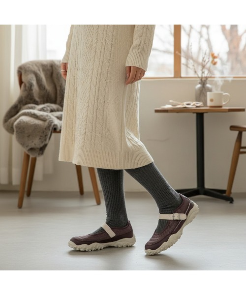 「FILA」 シューズ 23.0cm ブラウン レディース_画像5