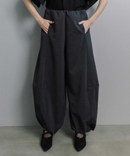 MARECHAL TERRE（マルシャルテル） パンツ ドロストコクーンパンツ