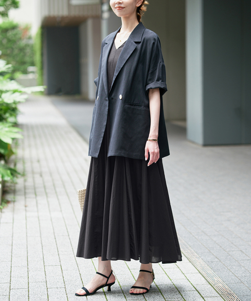 SLOBE IENA（スローブイエナ） ワンピース コットンエアリーVネック