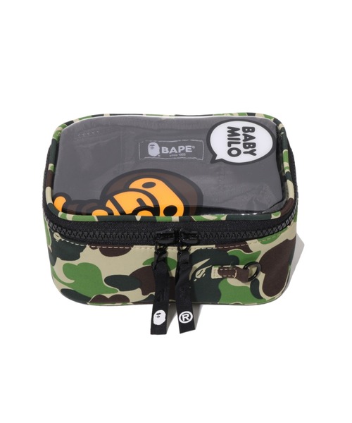 ベイシングエイプ　ポーチ A BATHING APE（アベイシングエイプ） ポーチ ABC CAMO BABY MILO