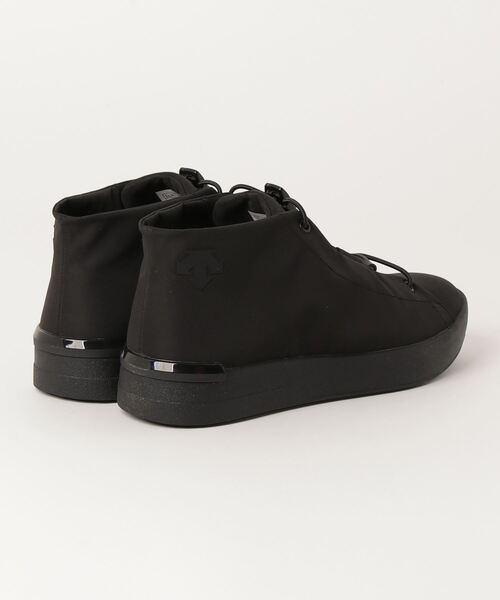 「DESCENTE」 ローカットスニーカー 24.5cm ブラック メンズ_画像2