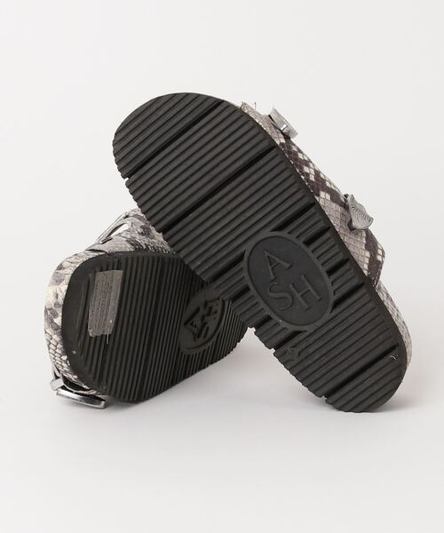 「ASH」 フラットサンダル 36 グレー レディース_画像2