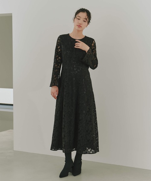 「kaene」 長袖ワンピース S ピンク レディース_画像6