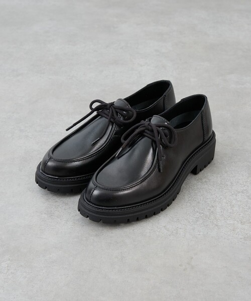 ​極美品 エネス ENESS チロリアンシューズ 厚底 本革 レザー 黒 37 eness（エネス） パンプス チロリアンシューズ : ZOZOTOWN Yahoo!店