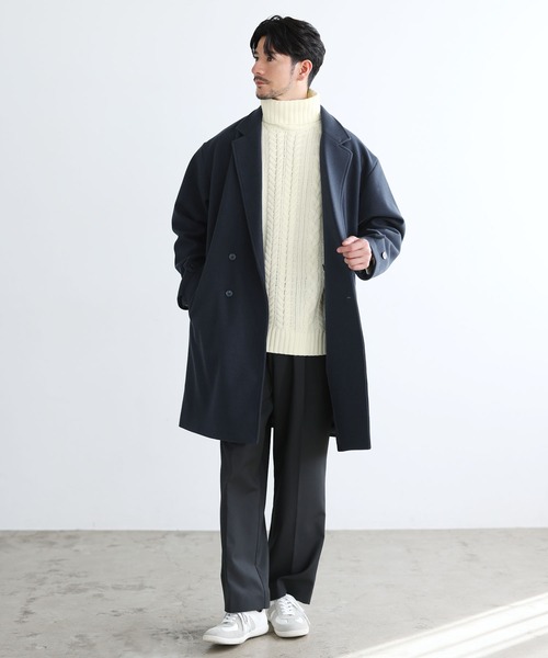 SPU（スプ） セーター ニット セミワイドシルエットケーブル編み