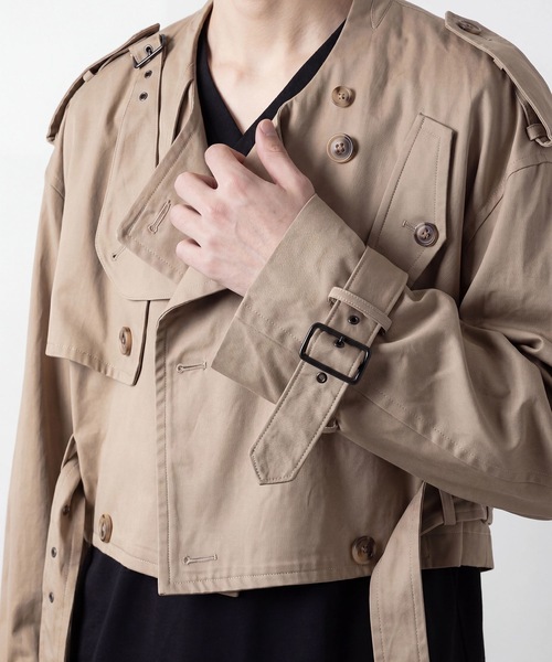 ブルゾン アウター TRENCH BLOUSON メンズの画像