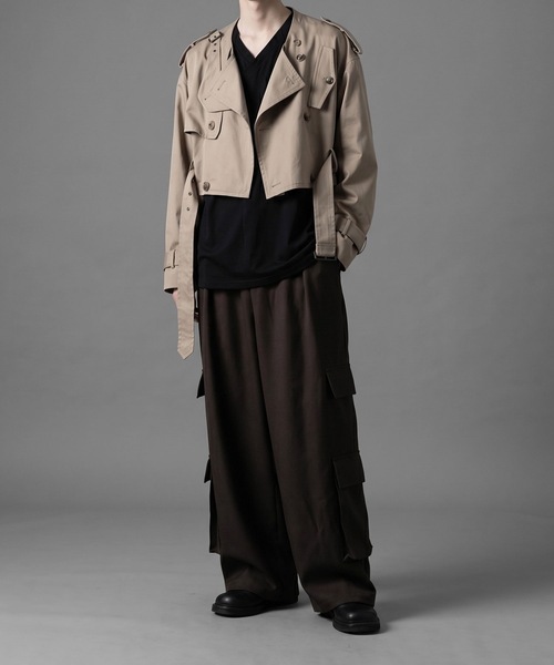 ブルゾン アウター TRENCH BLOUSON メンズの画像