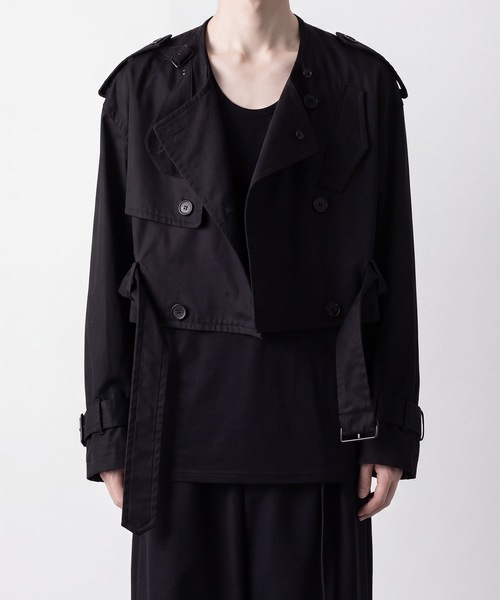 ブルゾン アウター TRENCH BLOUSON メンズの画像
