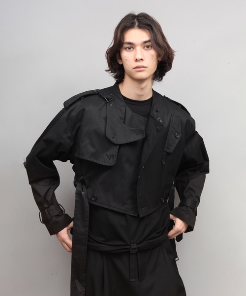 ブルゾン アウター TRENCH BLOUSON メンズの画像
