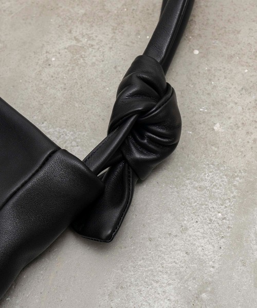 バッグ MAISON SPECIAL Leather bag UNISEX》Leather Shoulder Bag/レザーショルダーバッグ 【MAISON