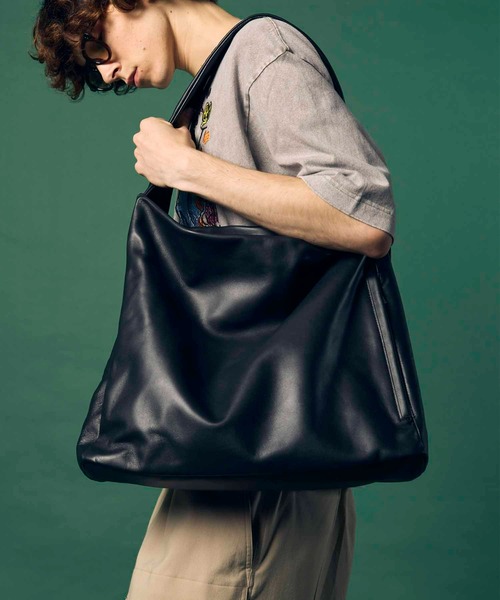 バッグ MAISON SPECIAL Leather bag MAISON SPECIAL ショルダーバッグ 「UNISEX」Leather Shoulder