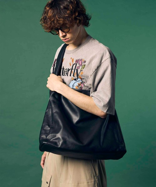 MAISON SPECIAL ショルダーバッグ 「UNISEX」Leather Shoulder