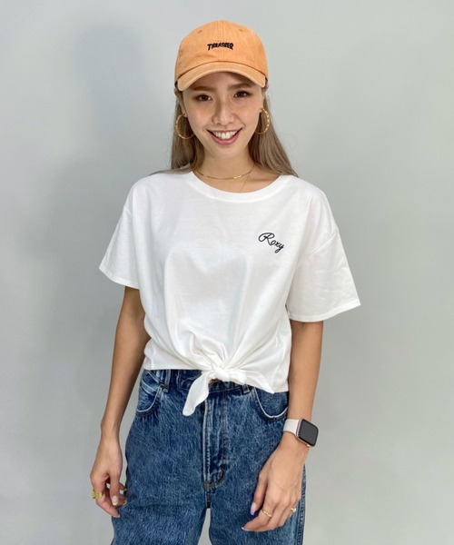 前結びシャツ レディース半袖カットソー Tシャツ の商品一覧 Tシャツ カットソー トップス ファッション 通販 Yahoo ショッピング