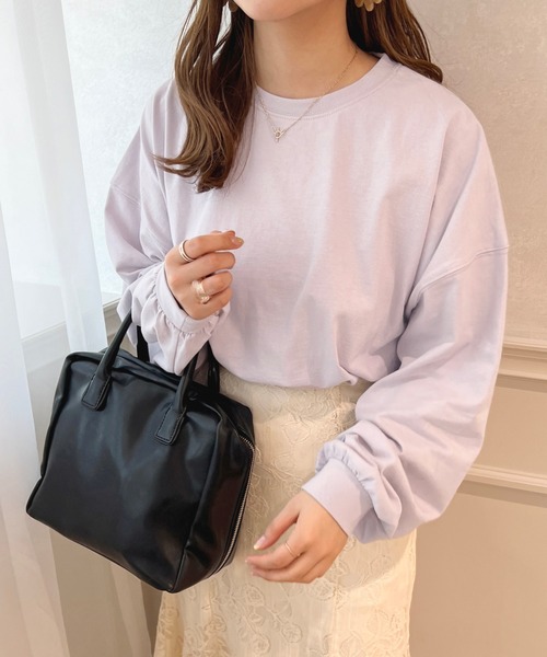 apres jour（アプレジュール） tシャツ カラーロンT「ZOZOTOWN限定