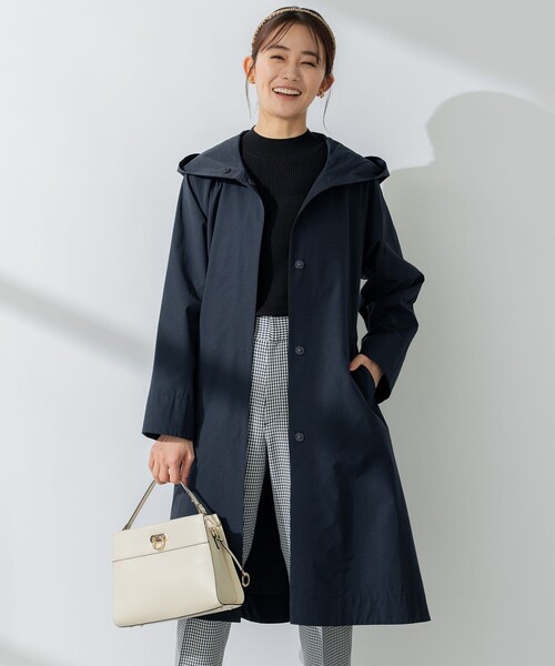 組曲（KUMIKYOKU） コート アウター 「弱撥水・ベルト付き」コットン