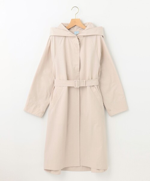 組曲（KUMIKYOKU） コート アウター 「弱撥水・ベルト付き」コットン