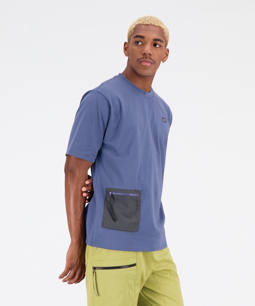New Balance tシャツ NB AT ポケット ショートスリーブTシャツ