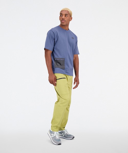 New Balance tシャツ NB AT ポケット ショートスリーブTシャツ