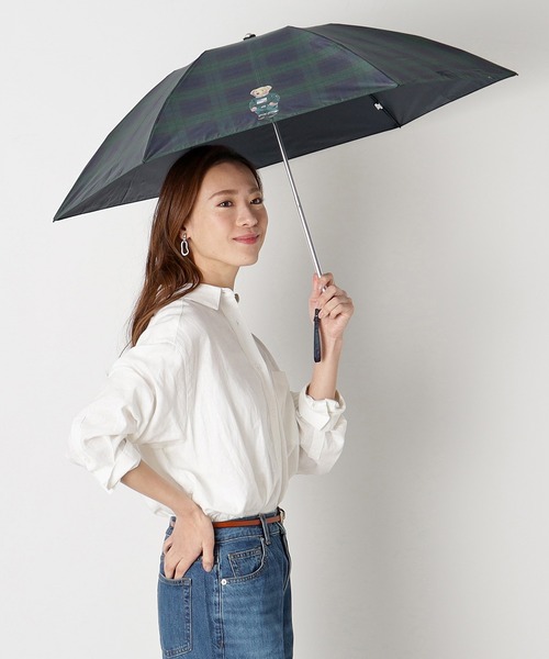 POLO RALPH LAUREN（ポロ・ラルフローレン） 折りたたみ傘 遮光 晴雨