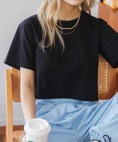 miniministore tシャツ 夏の新作 大人気チビT クロップド 半袖T