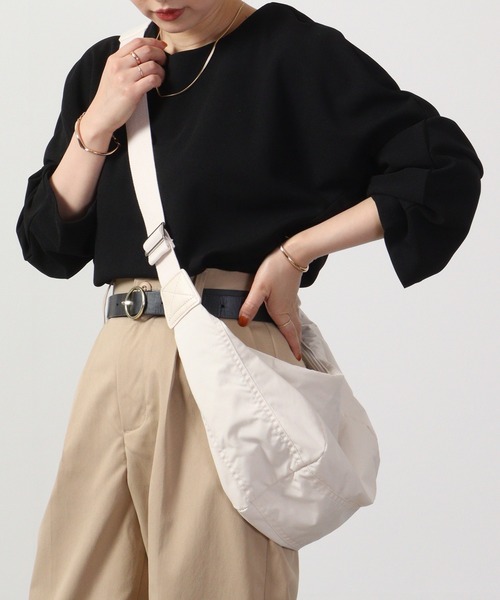 tシャツ ＆soiree シンプルトップス 長袖 レディース