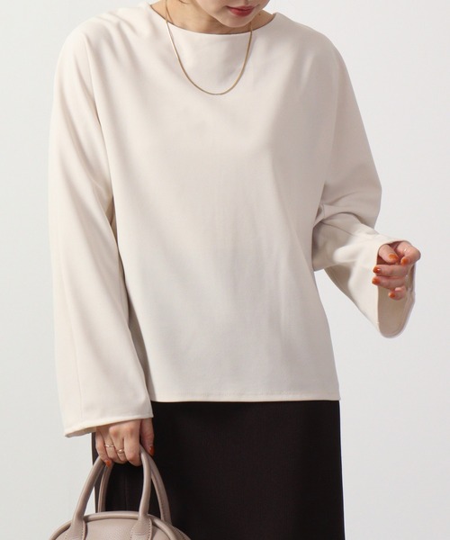 tシャツ ＆soiree シンプルトップス 長袖 レディース ＆soiree tシャツ シンプルトップス 長袖 レディース : ZOZOTOWN