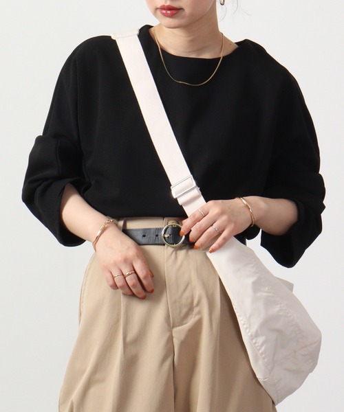 ＆soiree tシャツ シンプルトップス 長袖 レディース : ZOZOTOWN