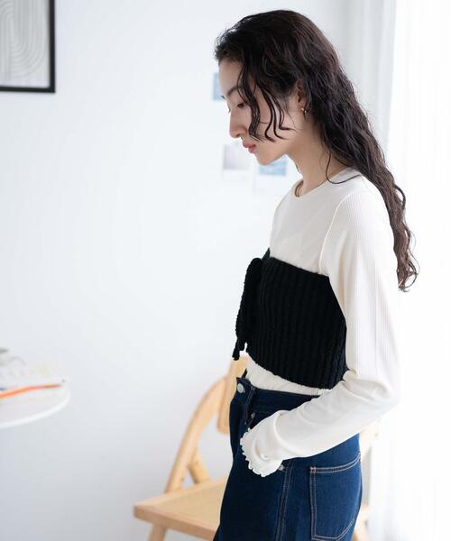 OMMO ベアトップ WEGO チューブトップ ベアトップ WEGO/マルチウェイレースアップ