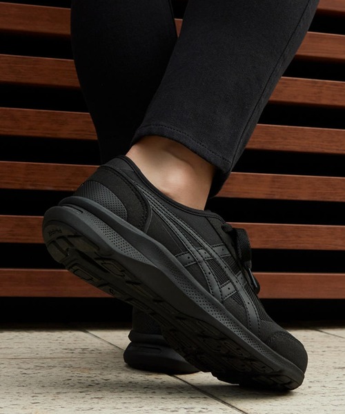 【新品・未使用】ASICS WALKING ハダシウォーカー 黒 22.5 ASICS WALKING（アシックスウォーキング） アシックス ウォーキング