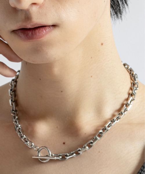 PLAN To ネックレス Surgical Stainless Wide Chain Necklace