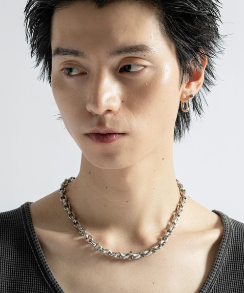 PLAN To ネックレス Surgical Stainless Wide Chain Necklace