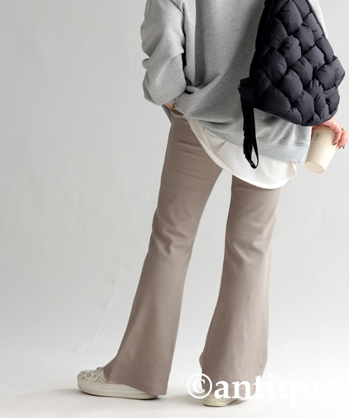 NON TOKYO リブフレアパンツ NON TOKYO / RIB FLARE PANTS (BRANCH) | IAAAM ONLINE STORE