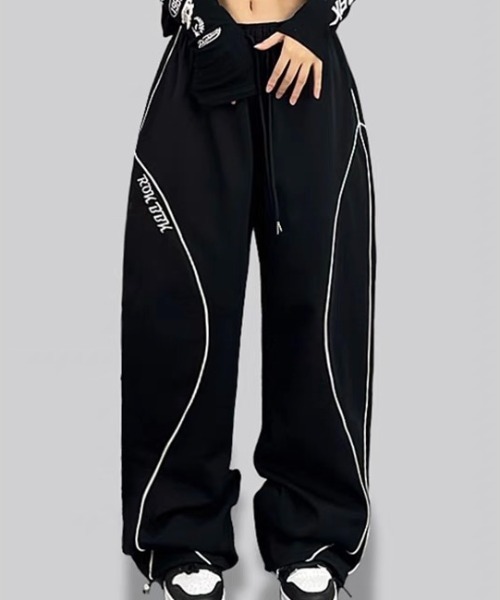 JieDa スウェットパンツ　ワイドパンツ ダブルニー Jieda（ジエダ）の「SWEAT OVERDYE WIDE PANTS（その他パンツ