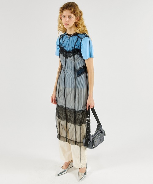 ワンピース レディース Tulle Layered Dress/チュールレイヤードワンピース「MAISON SPECIAL/メゾンスペシャル」｜zozo｜07