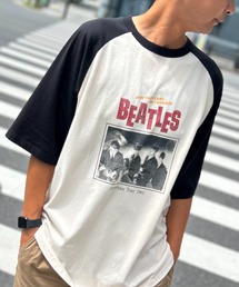tシャツ 「別注」THE BEATLES ザ ビートルズ ツアーラグランTシャツ メンズ レディース｜ZOZOTOWN Yahoo!店