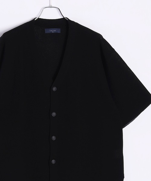 WESTSEA（ウエストシー） カーディガン 接触冷感 オーバーサイズ 5分袖