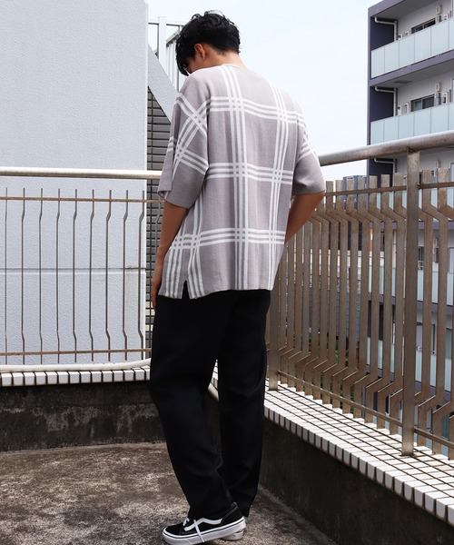 WESTSEA（ウエストシー） カーディガン 接触冷感 オーバーサイズ 5分袖