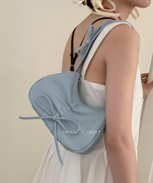 gossip!ロサンゼルス ショルダーバッグ バッグ Y2K リボンショルダー