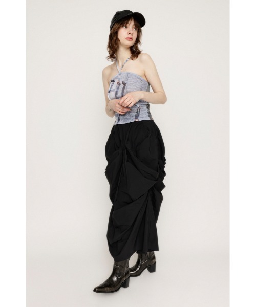 SLY スカート FLOWING DRAPE 3D SK フローイング ドレープ
