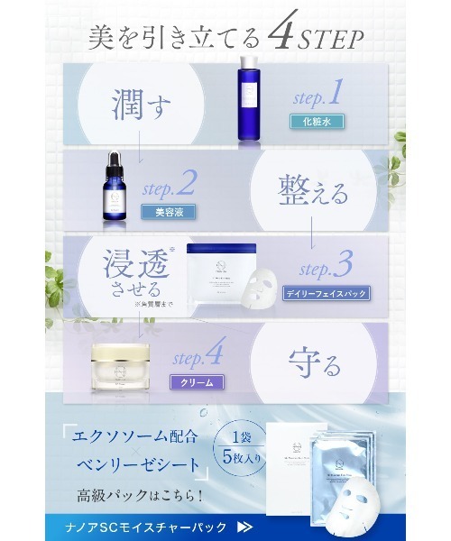 NANOA（ナノア） パック シートマスク SCデイリーフェイスマスク