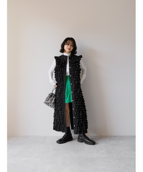 Katrin TOKYO シャツワンピース whip frill shirt onepiece : ZOZOTOWN