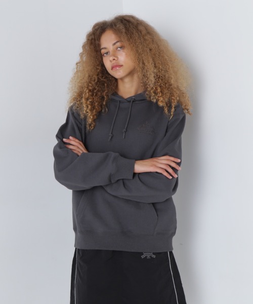 AVIREX パーカー VARSITY LOGO SWEAT PARKA NYC/バーシティー