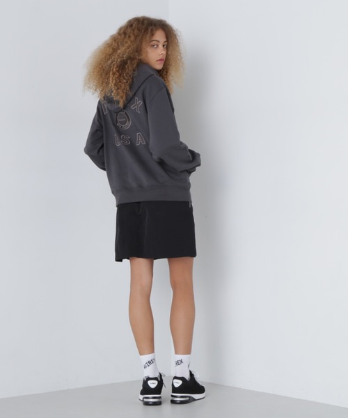 パーカー VARSITY LOGO SWEAT PARKA NYC/バーシティーロゴ スウェットパーカー ニューヨーク レディース AVIREX パーカー VARSITY LOGO SWEAT PARKA NYC/バーシティー