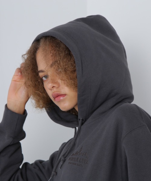 パーカー VARSITY LOGO SWEAT PARKA NYC/バーシティーロゴ スウェットパーカー ニューヨーク レディース AVIREX パーカー VARSITY LOGO SWEAT PARKA NYC/バーシティー